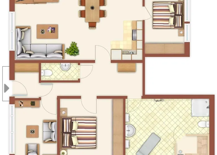 Daisy アパート ロストック